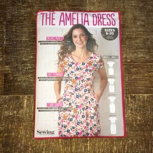 Simply Sewing Pattern The Amelia Dress Must Have Capsule Wardrobe 4-18 UNCUT